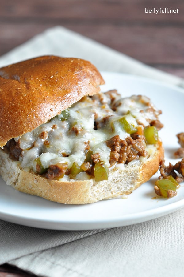 Philly Cheese Steak Sloppy Joe