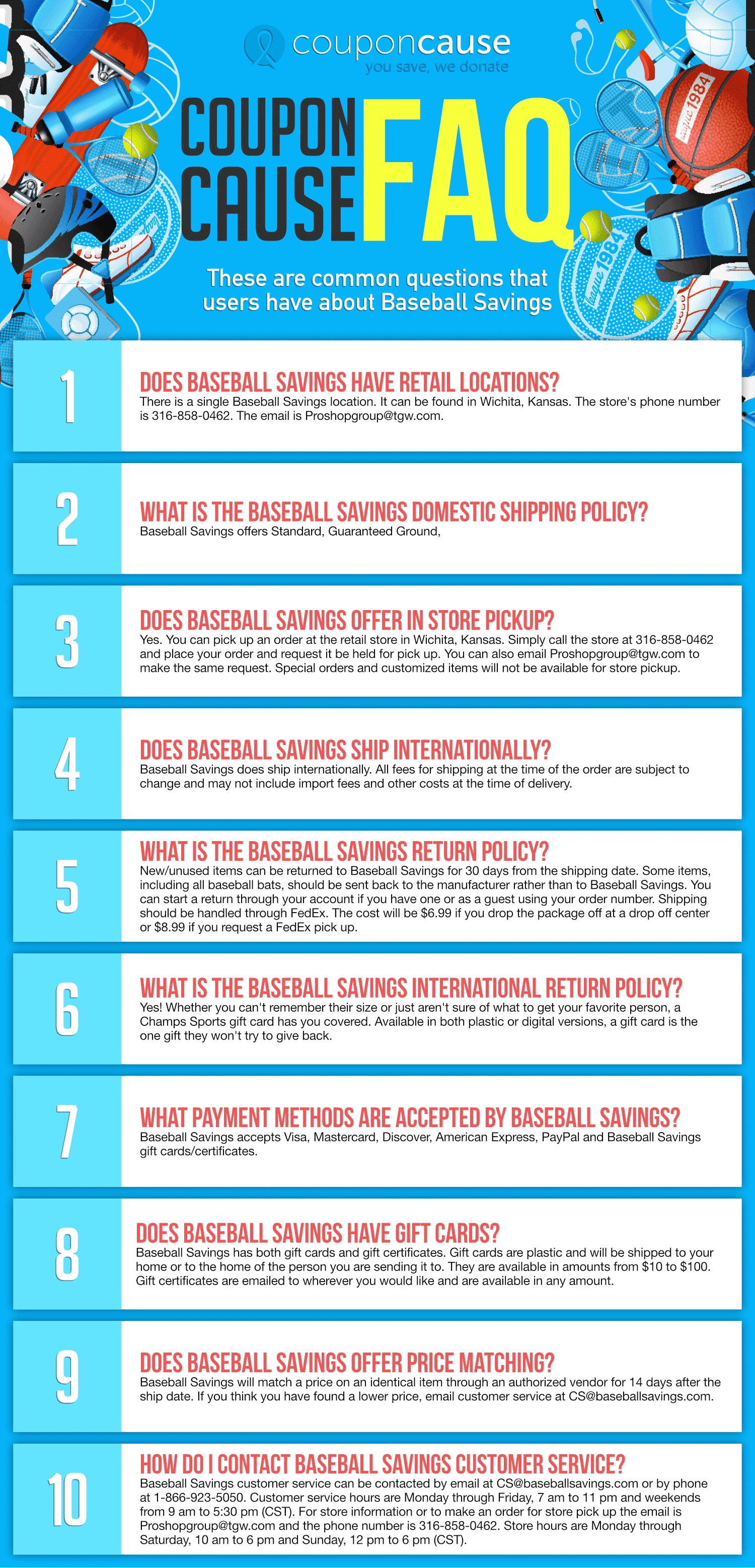 Baseball Savings Infographic