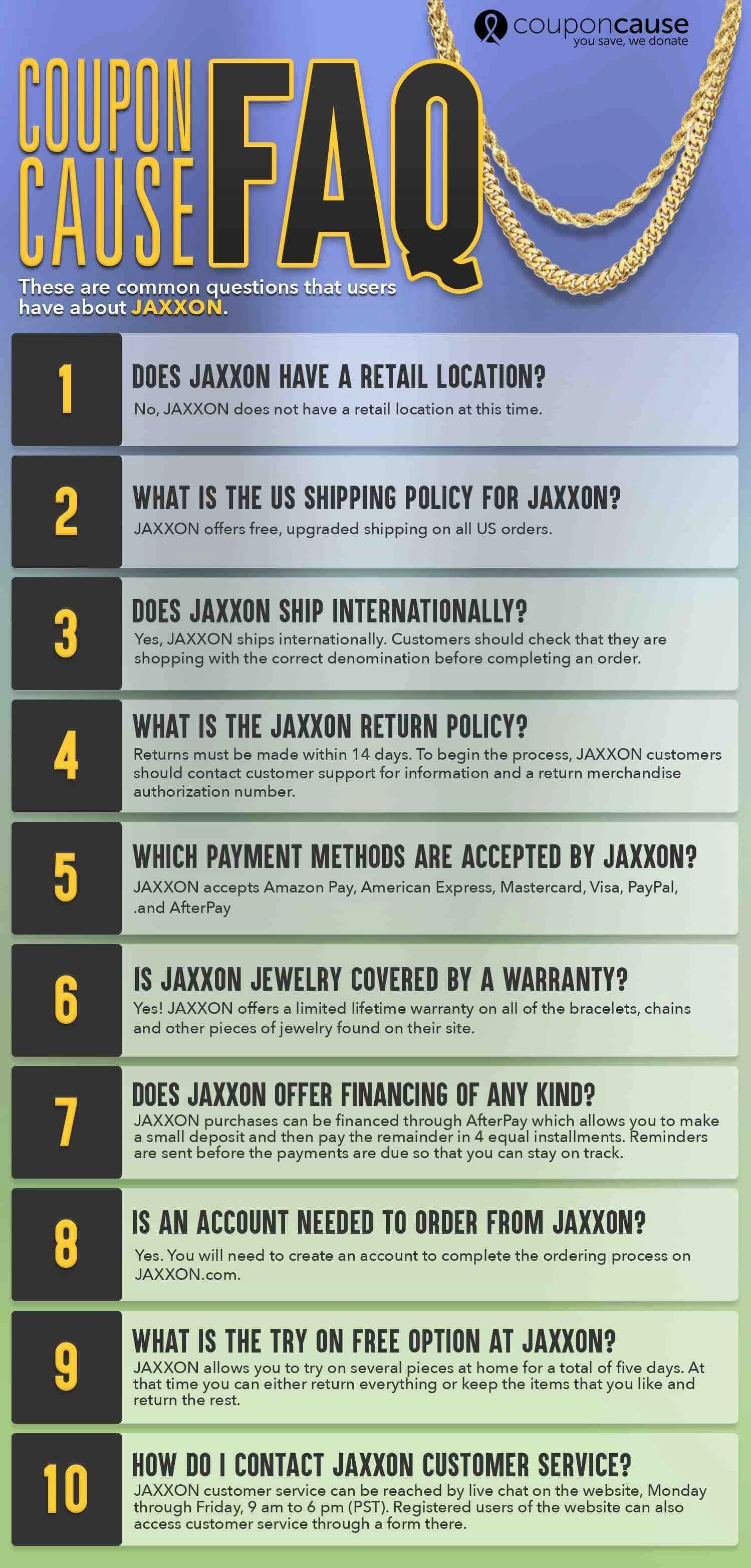 JAXXON Infographic
