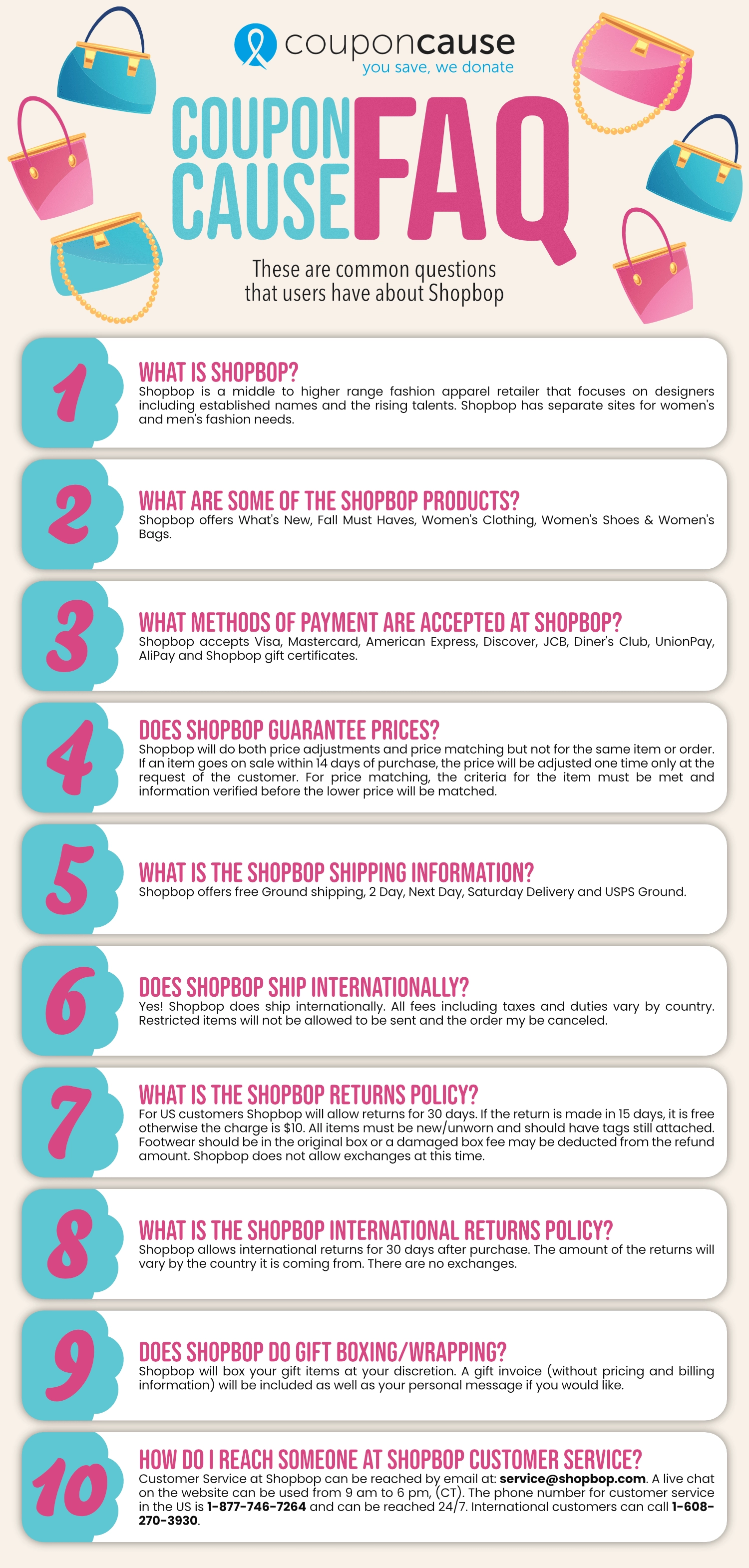 Shopbop Infographic