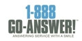 1-888-GO-ANSWER! Logo