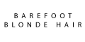 Barefoot Blonde Hair Logo