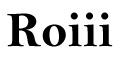 Roiii Logo