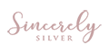 Sincerely Silver Logo