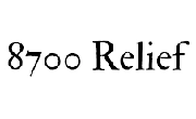 8700 Relief Logo