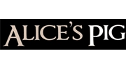 Alice's Pig Logo