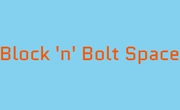 Block N Bolt Space Logo