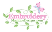 EmbroideryMachineDesigns.com Logo
