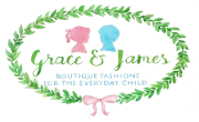 Grace and James Kids Logo