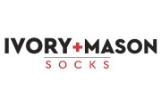 Ivory + Mason Socks Logo