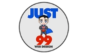 Just 99 Web Design Logo