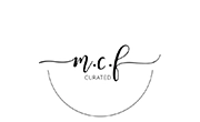 M.C.F. Curated Coupons Logo