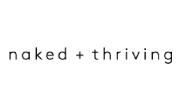 naked + thriving Logo