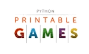 Python Printable Games Coupons and Promo Codes