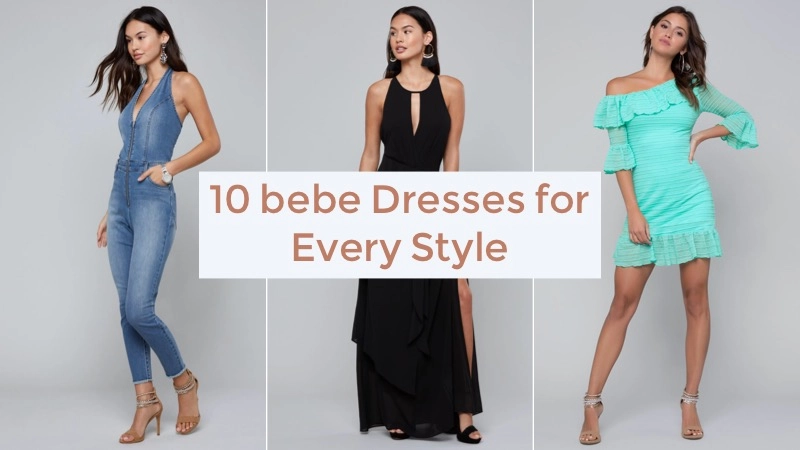 10 Styles of bebe Dresses for Every Fashionista 01