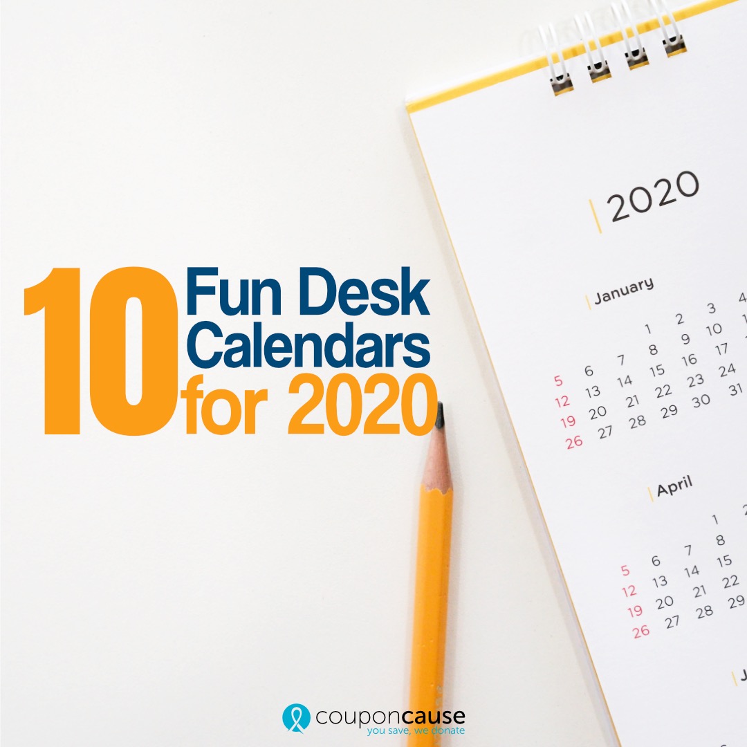 10 Fun Desk Calendars For 2020 Couponcause Com