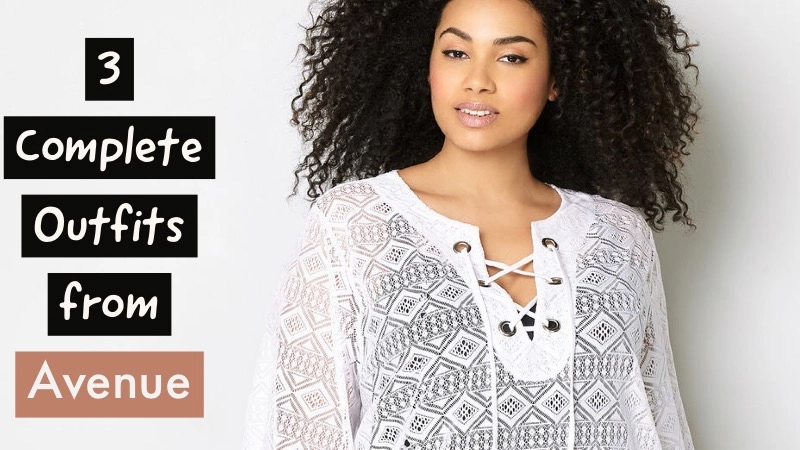 Top to Bottom: 3 Complete Outfits from Avenue Plus Size 01