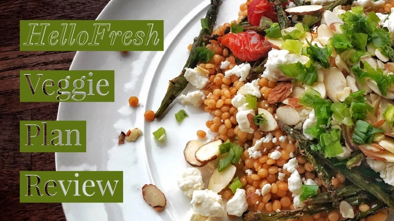 HelloFresh Veggie Plan Review - Tostadas, Risotto and More! 01