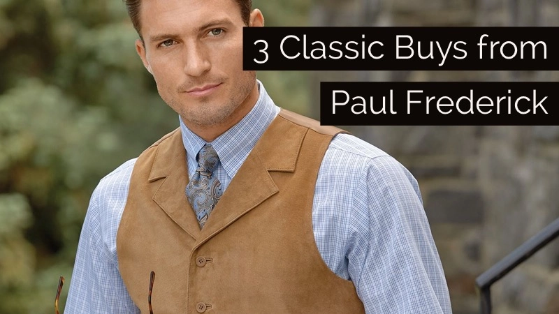 3 Classic Paul Fredrick Suits and Accessories 01