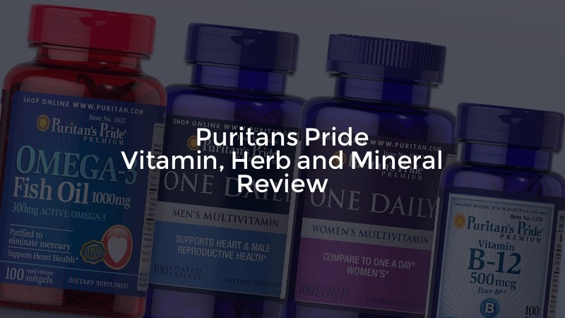 Puritans Pride Review: Herbs, Vitamins and Minerals 01