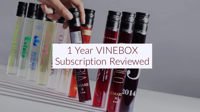 A Year Subscription of VINEBOX Review 01