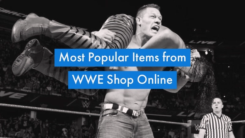 Most Popular WWE Shop Belts, T-Shirts and More! 01